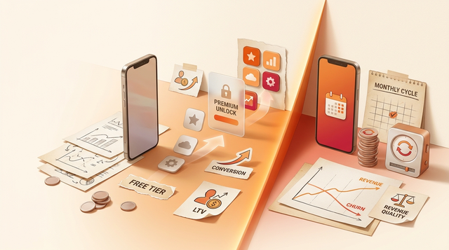 Freemium vs Subscription: Which Makes More Money for Mobile Apps Freemium vs Subscription: Which Makes More Money for Mobile Apps