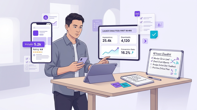 What to Do in the First 48 Hours After Your App Goes Live