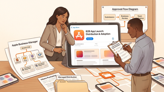 How to Launch a B2B Mobile App on App Store