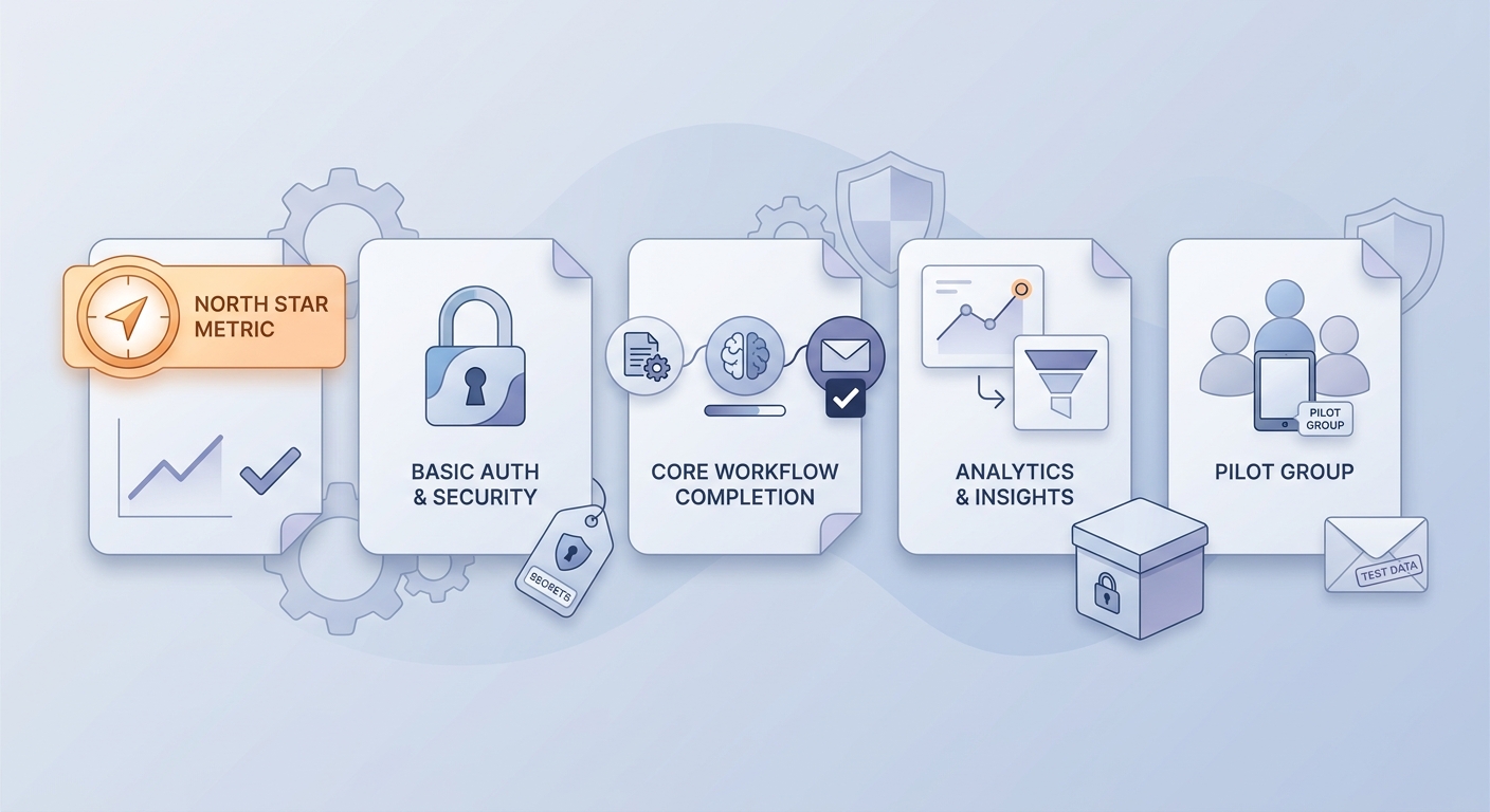 Checklist for launching and validating a weekend-built SaaS app with AI. Checklist for launching and validating a weekend-built SaaS app with AI.