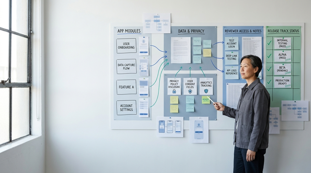 Map App Data Flows and Release Strategy for First Submission Map App Data Flows and Release Strategy for First Submission