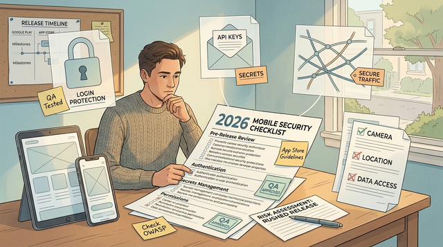 Mobile App Security Checklist Every Developer Needs in 2026
