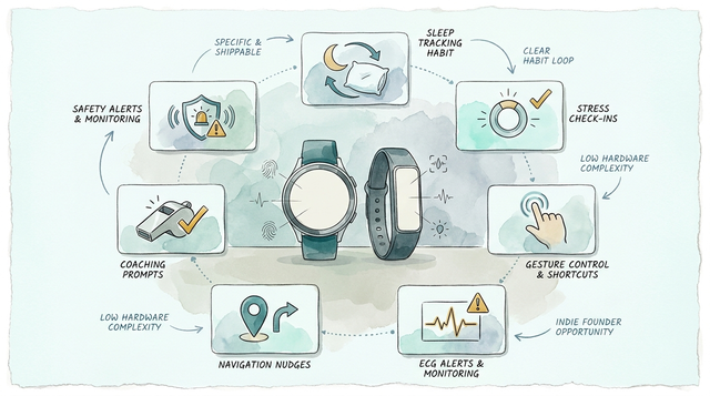 7 Wearable App Ideas Worth Building for Indie Founders Right Now