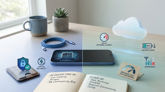 Core ML vs Cloud AI — Making the Right Call for Your Mobile App