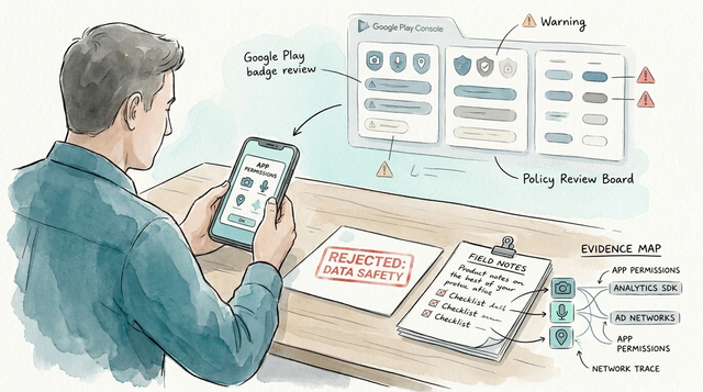 Google Play Data Safety Rejection: How to Fix It