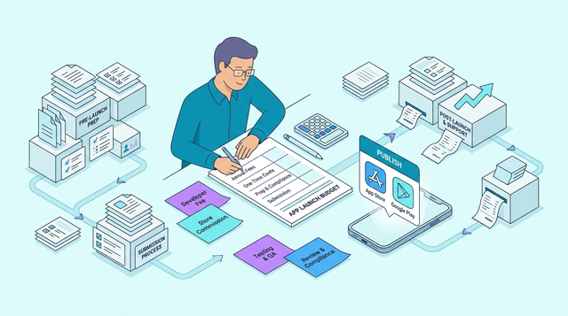 How Much Does It Cost to Publish an App? App Store and Google Play Fees