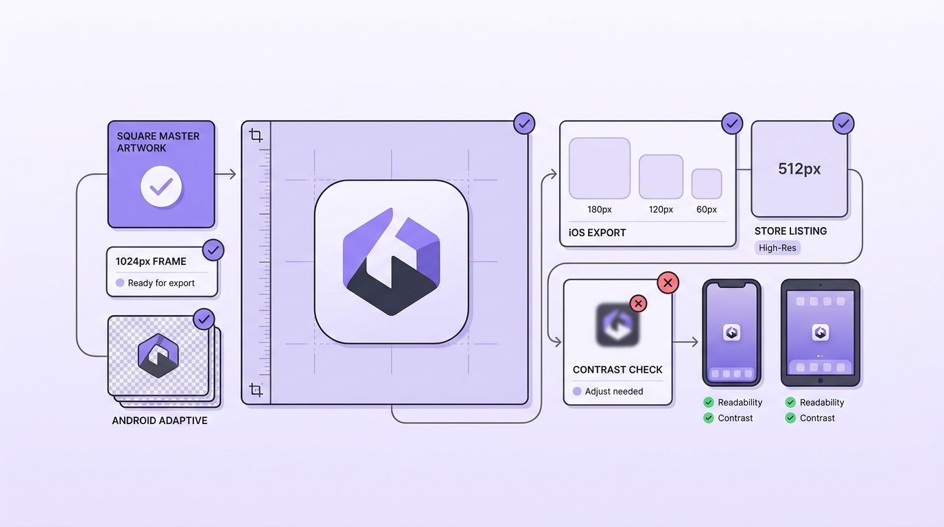 Launch checklist for validating app icon files before publishing to iOS and Android. Launch checklist for validating app icon files before publishing to iOS and Android.