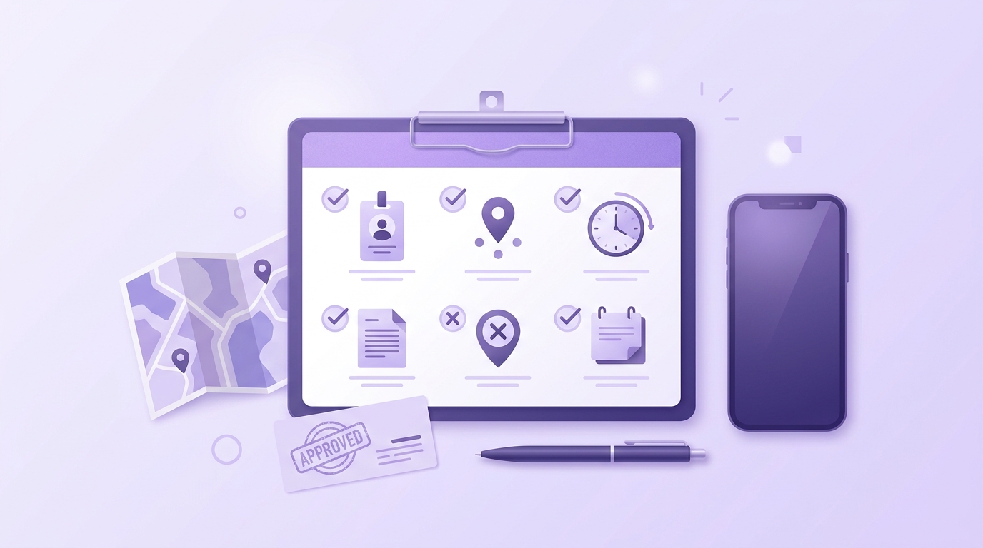 Release checklist for reviewing iOS location permissions before App Store submission.