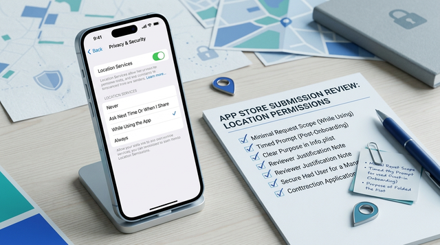 iOS Location Permission Review Checklist iOS Location Permission Review Checklist