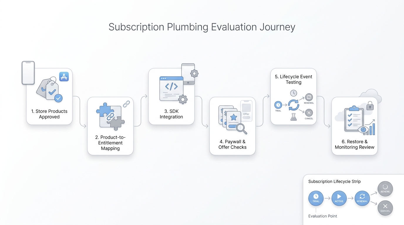 How do you evaluate and set up RevenueCat step by step? visual How do you evaluate and set up RevenueCat step by step? visual
