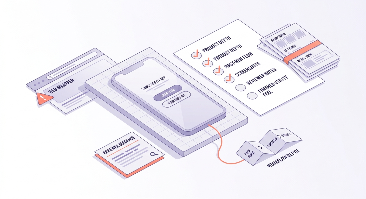 Submission checklist for avoiding minimum functionality rejection before app store review. Submission checklist for avoiding minimum functionality rejection before app store review.